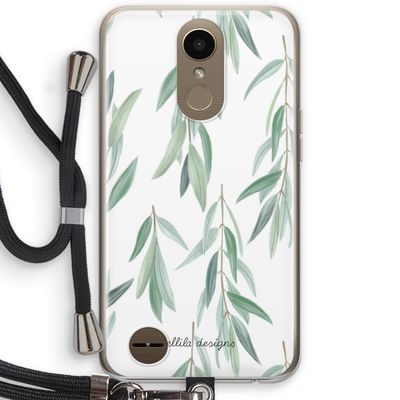 Branch up your life: LG K10 (2017) Transparant Hoesje met koord