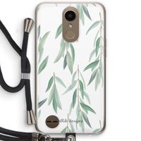Branch up your life: LG K10 (2017) Transparant Hoesje met koord