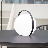 Kave Home Outdoor Tafellamp 'Dinesh' LED, kleur Zwart