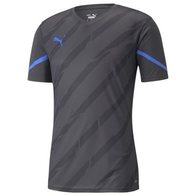 PUMA Trainingsshirt IndividualCUP - Blauw/Asfalt PUMA Trainingsshirt IndividualCUP - Blauw/Asfalt