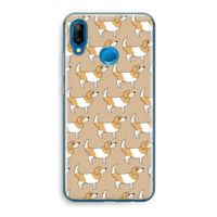 Doggy: Huawei P20 Lite Transparant Hoesje Doggy: Huawei P20 Lite Transparant Hoesje