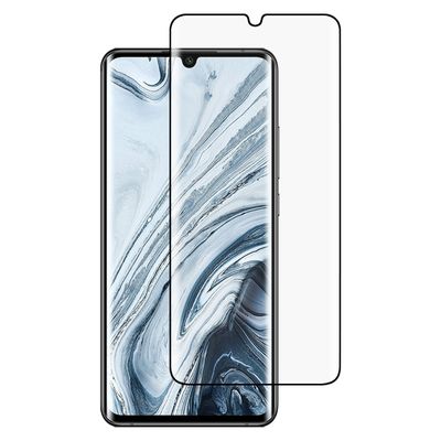 Voor Xiaomi Mi Note 10 9H HD 3D Curved Edge Tempered Glass Film (Zwart)