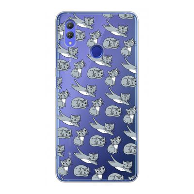 Poezen: Honor Note 10 Transparant Hoesje