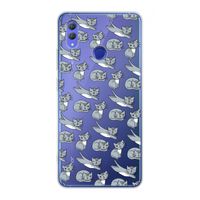 Poezen: Honor Note 10 Transparant Hoesje