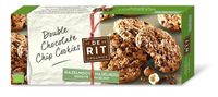 De Rit Double chococookies hazelnoot bio (175 gr)