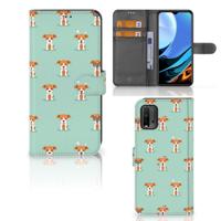 Xiaomi Redmi 9T | Poco M3 | Telefoonhoesje | Met pasjeshouder | Pups