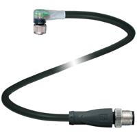 Pepperl+Fuchs 70114917 Sensor/actuator connector, geassembleerd Aantal polen (sensoren): 3, 3 0.6 m 1 stuk(s)
