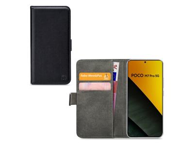 Mobilize Mobilize Classic Gelly Wallet Book Case Xiaomi Poco M7 Pro 5G Black