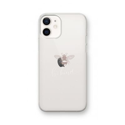 Be(e) kind: iPhone 12 Transparant Hoesje