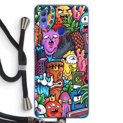 Vexx Mixtape: Honor Note 10 Transparant Hoesje met koord