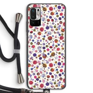 Planets Space: Xiaomi Redmi Note 10 5G Transparant Hoesje met koord