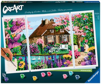 Ravensburger CreArt waterside cottage