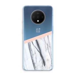 A touch of peach: OnePlus 7T Transparant Hoesje