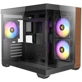 Antec CX600M Wood ARGB Black