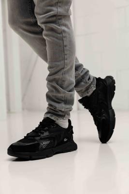 Lacoste Neo 125 Sneakers Heren Zwart - Maat 41 - Kleur: Zwart | Soccerfanshop