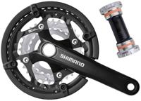 Shimano fc-t551 3x10-speed crank 44/32/24