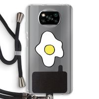 Spiegelei: Xiaomi Poco X3 Pro Transparant Hoesje met koord