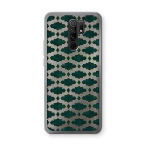 Moroccan tiles: Xiaomi Redmi 9 Transparant Hoesje
