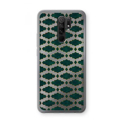 Moroccan tiles: Xiaomi Redmi 9 Transparant Hoesje