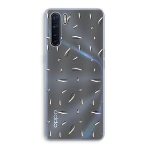 Hipster stripes: Oppo A91 Transparant Hoesje