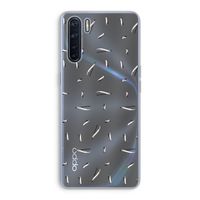 Hipster stripes: Oppo A91 Transparant Hoesje