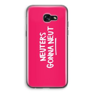 Neuters (roze): Samsung Galaxy A5 (2017) Transparant Hoesje