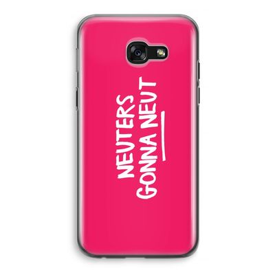 Neuters (roze): Samsung Galaxy A5 (2017) Transparant Hoesje