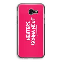 Neuters (roze): Samsung Galaxy A5 (2017) Transparant Hoesje Neuters (roze): Samsung Galaxy A5 (2017) Transparant Hoesje