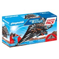 Playmobil sports & action starterpack deltavlieger - 71079