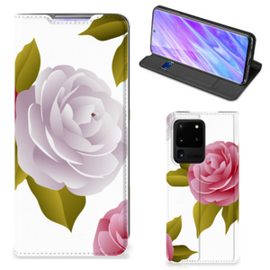 Samsung Galaxy S20 Ultra Smart Cover Roses