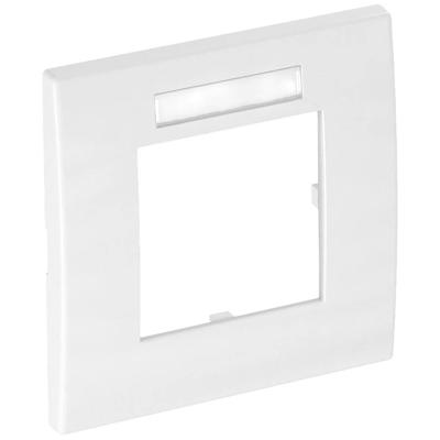 OBO Bettermann 6119332 Afdekking (b x h x d) 84 x 84 x 8.5 mm 1 stuk(s) Wit