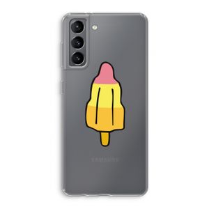 Raketijsje: Samsung Galaxy S21 Transparant Hoesje
