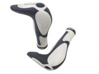 Handvatset X-act safety grip zwart/ wit 147mm Handvatset X-act safety grip zwart/ wit 147mm