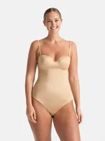 Strapless corrigerende body dames naadloos - Sublime Sculpt - Shapewear bodysuit met spaghetti bandjes