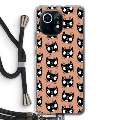 Kat: Xiaomi Mi 11 Transparant Hoesje met koord