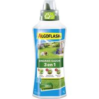 3 in 1 vloeibare gazonmeststof - Algoflash - 1 L concentraat