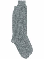 Bally chaussettes en maille - Vert Bally chaussettes en maille - Vert