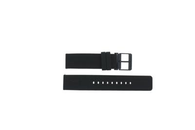 Horlogeband Michael Kors MKT5072 Silicoon Zwart 20mm