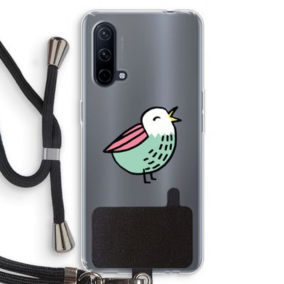 Birdy: OnePlus Nord CE 5G Transparant Hoesje met koord