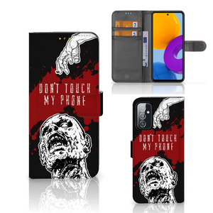 Samsung Galaxy M52 Portemonnee Hoesje Zombie Blood