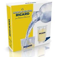 Lehanneur Gift Set - Ricard - Pastis de Marseille - 2 glazen en 1 karaf - 45,0% Vol. - 70 cl