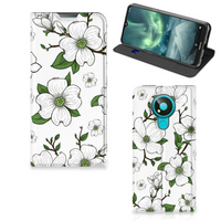 Nokia 3.4 Smart Cover Dogwood Flowers - thumbnail