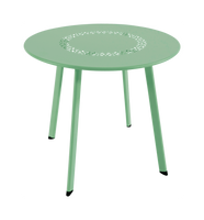 Lesli Outdoor Bijzettafel 'Dali' ø50 x 45cm, kleur Groen - thumbnail