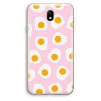 Dancing eggs: Samsung Galaxy J7 (2017) Transparant Hoesje