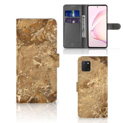 Samsung Note 10 Lite | Bookcase | Marmer Creme