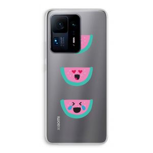 Smiley watermeloen: Xiaomi Mi Mix 4 Transparant Hoesje