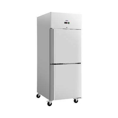 Gastrokoelkast - 750 l - RVS - 2 deuren - 4 wielen - afsluitbaar - Royal Catering