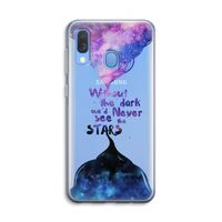 Stars quote: Samsung Galaxy A40 Transparant Hoesje
