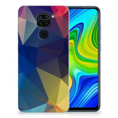 Xiaomi Redmi Note9 | TPU Hoesje | Polygon Dark
