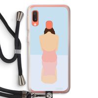 Mirror: Samsung Galaxy A20e Transparant Hoesje met koord Mirror: Samsung Galaxy A20e Transparant Hoesje met koord